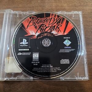 Sony Playstation One Ps1 PsX Bloody Roar Game Loose
